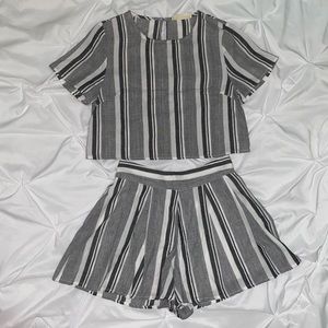 Striped Two Piece